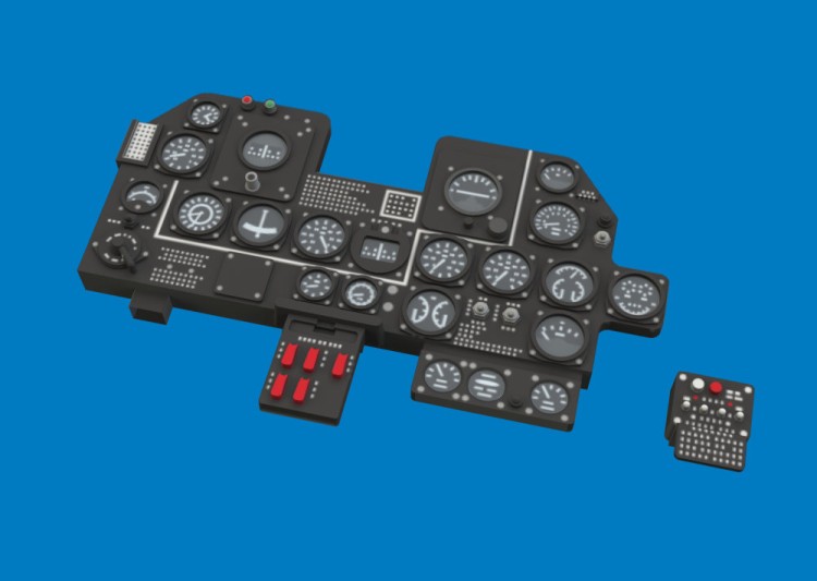 Eduard 644339 BRASSIN P-47N Look (MINA) 1/48