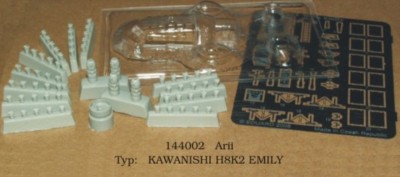 Rob Taurus 144002 Kawanishi H8K2 Emily - Detail set (ARII) 1/144