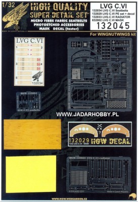 HGW 132045 LVG C.VI Super Detail Set 1/32
