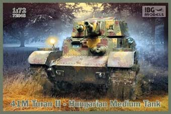 IBG Models 72048 41M Turan II Hungarian Medium Tank 1/72