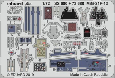 Eduard SS680 1/72 MiG-21F-13 (MSVIT)
