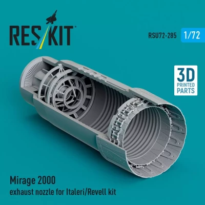 Reskit U72285 Mirage 2000 exh.nozzle (ITAL/REV) 1/72