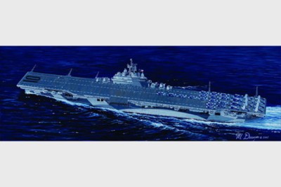 Trumpeter 05729 Авианосец CV-10 &quot;Йорктаун&quot; 1/700