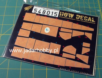 HGW 548015 Albatros Oeffag / Light Wood / Natural / Base White декаль 1/48