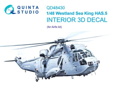 Quinta studio QD48430 Westland Sea King HAS.5 (Airfix) 1/48