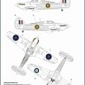 Model Maker Decals IM32703 Hawker Hurricane roundels and fin flashes-EARLY 1/32