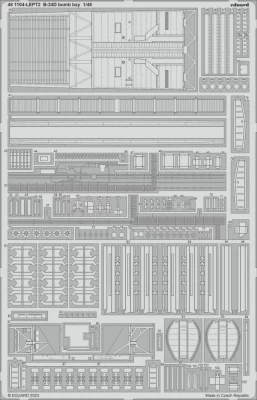 Eduard 481104 SET B-24D bomb bay (REV) 1/48
