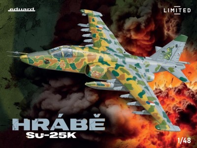 Eduard 11176K Su-25K in Czech AF/Slovak service &amp; CZ book 1/48