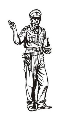 CMK F35217 British WW II Officer from India (1fig. ) 1/35