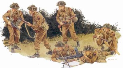Dragon 6212 Солдаты Britsh Infantry (Normandy 44)