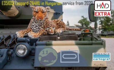 HAD 351001 Leopard 2A4HU in Hungarian service 1/35