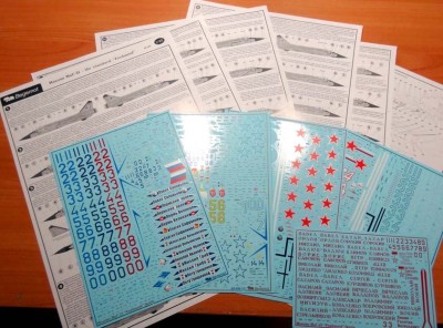Begemot Decals 48-044 Декаль Микоян МиГ-31 1/48