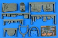 Aires 2290 Macchi C.205V Veltro serie III cockpit (ITAL) 1/32