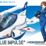 Hasegawa 60123 Модель самолета T-4 "BLUE IMPULSE" (EGG PLANE SERIES) (СБОРКА БЕЗ КЛЕЯ), серия "Яйцелёты" Б/М
