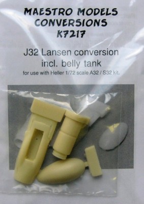 Maestro Models MMCK-7217 1/72 J32 Lansen Conversion Set