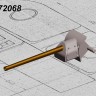 Zedval 72068 76 мм ствол пушки Ф-34 для Т-34/76 с бронемаской для «Звезда» 5011 1/72