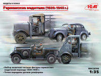 ICM 35642 Германские водители, 1939-1945 г. 1/35