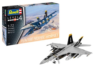 Revell 03834 McDonnell-Douglas F/A-18F Super Hornet 1/72