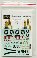 LF Model C7202 Decals for A-17 Forgotten Attacker 1/72