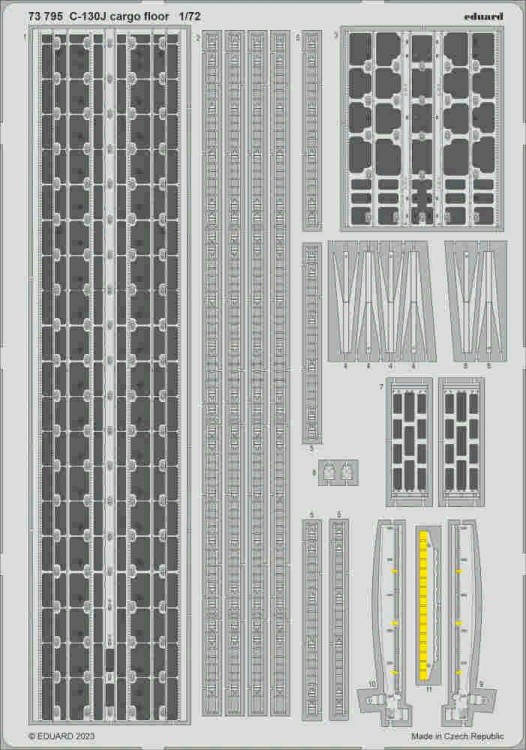 Eduard BIG72174 C-130J PART II (ZVE) 1/72