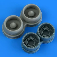 Quickboost 72709 A-10A/C Thunderbolt II correct fan blades 1/72
