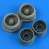 Quickboost 72709 A-10A/C Thunderbolt II correct fan blades 1/72