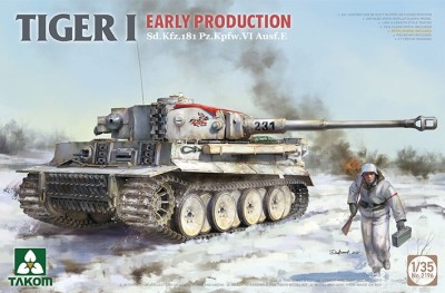 Takom 2196 Немецкий тяжёлый танк Sd. Kfz.181 Pz.Kpfw.VI Ausf.E ранний 1/35