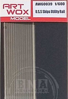 Artwox Model AW60039 U.S.S Ships Utility Rail 1/600