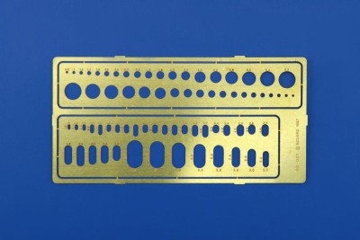 Eduard 00001 Circle &amp; oval stencils