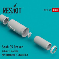 Reskit RSU48-0039 Saab 35 Draken exhaust nozzle (HAS/EDU) 1/48