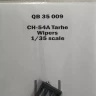Quickboost 35009 CH-54A Tarhe wipers (ICM) 1/35