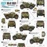 Star Decals 35-C1331 British Armoured Cars # 3.Dingo Scout Car. From BEF to VE-Day 1/35