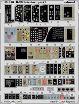 Eduard 49616 B-29 interior S.A.