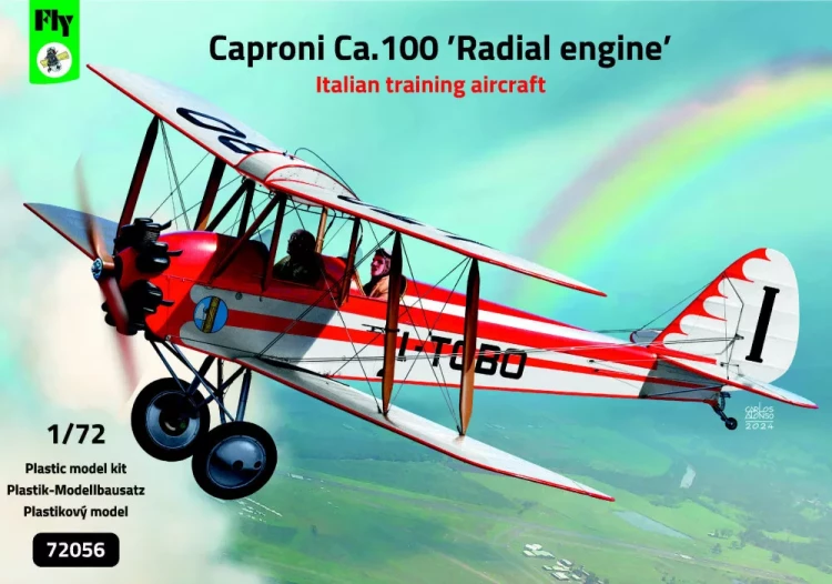 Fly 72056 Caproni Ca.100 'Radial engine' (4x camo) 1/72
