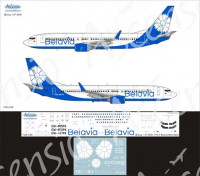 Ascensio 738-026 737-800 Belavia new 1/144