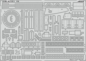 Eduard 32963 SET He 111P-1 (REV)