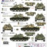 Star Decals STAR35975 Syrian Soviet T-54 and Soviet T-55 Tanks in 1973 Yom Kippur War 1/35