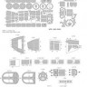 New Ware NWA-M0677 1/48 Mask He 111 H-6 EXPERT (REV 03863)