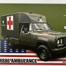 Armada Hobby N72012 Dodge M886 Ambulance (3D resin kit) 1/72