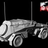 First To Fight FTF-72121 Sd.Kfz. 247 Ausf. B late German armored car 1/72