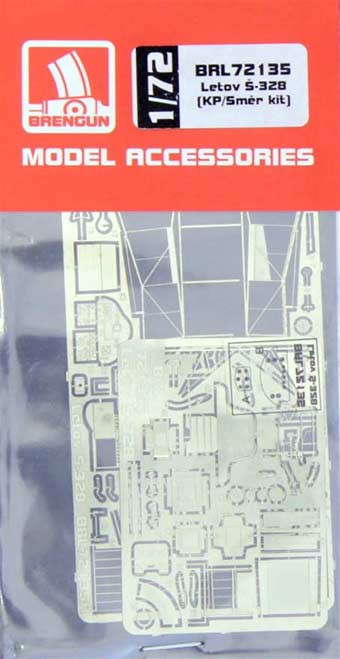Brengun BRL72135 Letov S-328 - detail PE set (SMER/KP) 1/72