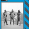 Black Dog F48006 Drivers / civilian pilots (3 figures) 1/48