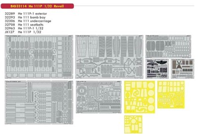 Eduard BIG33114 1/32 He 111P (REV)