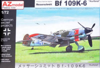 Az Model 76000 Messerschmitt Bf 109K-6 'Kurfnrst' (3x camo) 1/72