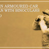Copper State Models F35-019 Belgian Armoured car crewman with binoculars 1/35