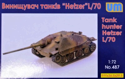 UniModel UMM-72487 Tank hunter Hetzer L/70 1/72