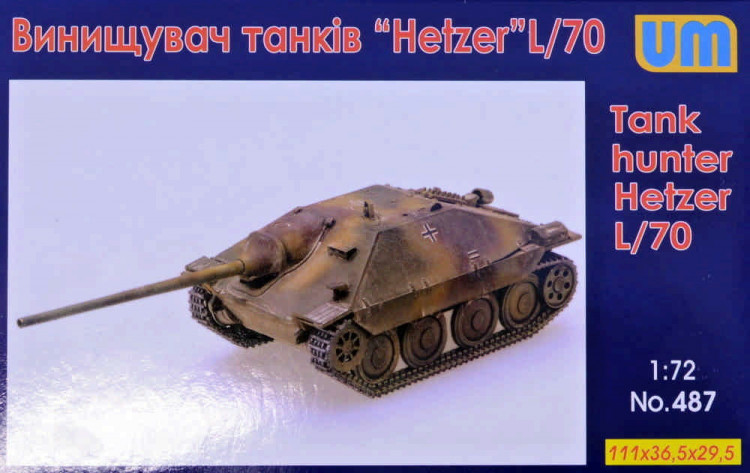 UM 487 Tank hunter Hetzer L/70 1/72