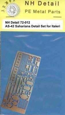 NH Detail NHM72012 AS-42 Sahariana Detail Set 1/72