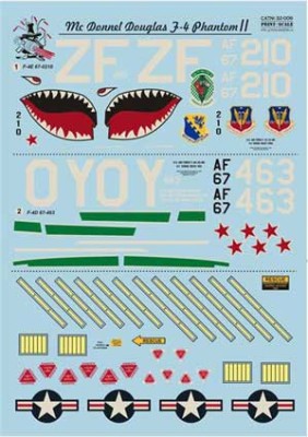 Print Scale 32-006 F-4 Phantom II in Viet Nam war Part 2 1/32