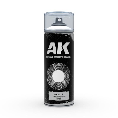 AK Interactive AK-01019 AK Interactive Белый базовый, Спрей, 150 мл